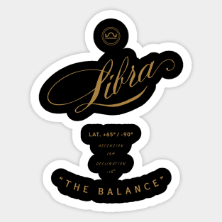 Libra Sticker